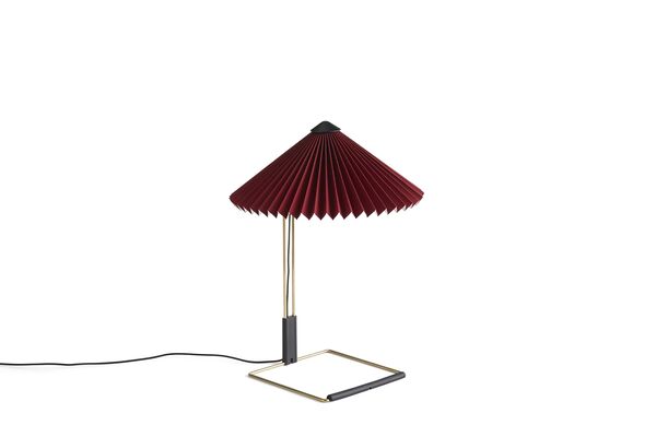Matin Tischlampe Klein Dunkelrot