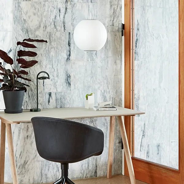 Nelson Ball Bubble Pendant Small Off-White