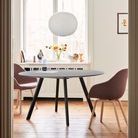 Nelson Ball Bubble Hanglamp, Middelgroot, Gebroken Wit