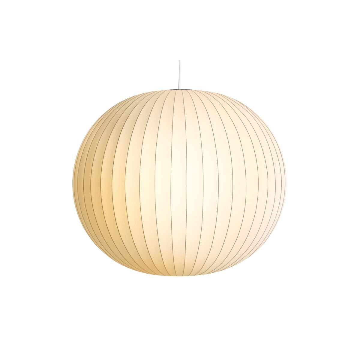 Nelson Ball Bubble Pendant Large Off-White | AndLight