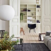 Nelson Ball Bubble Pendant Large Off-White