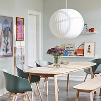 Nelson Ball Bubble Pendant Large Off-White