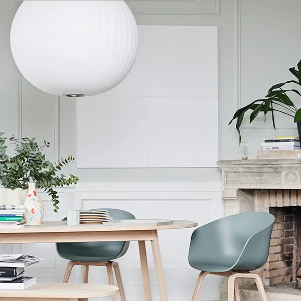 Nelson Ball Bubble Pendant Large Off-White