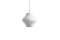 Nelson Pear Bubble Pendant Small Off-White
