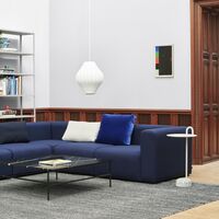 Nelson Pear Bubble Pendel Medium Off-White