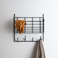 Mitten Coat Rack Small Black