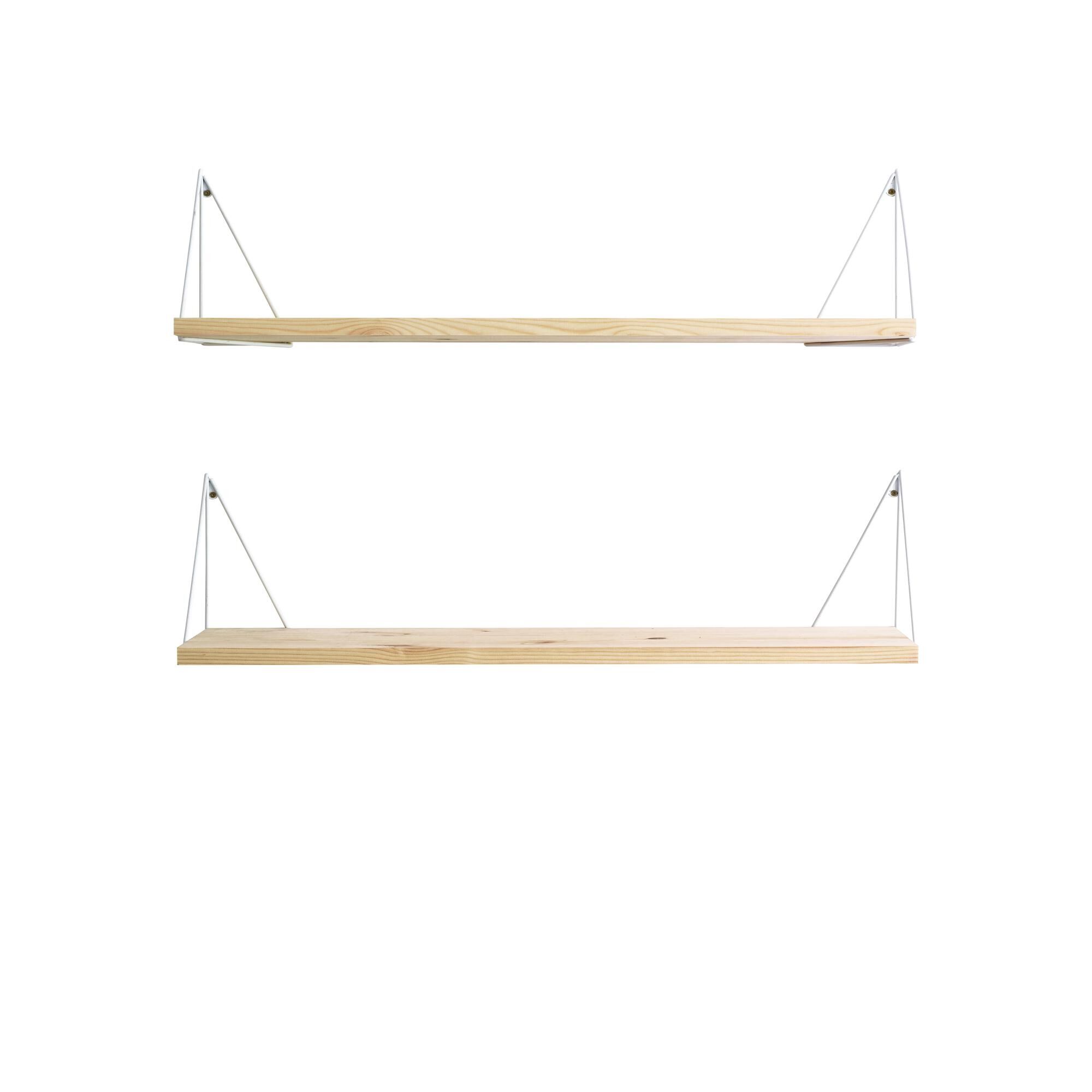 Pythagoras Play Étagère Pin/Blanc