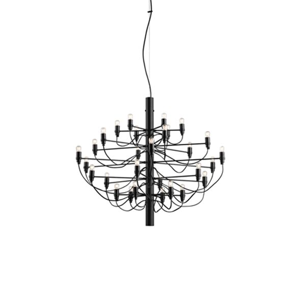 2097/30 Taklampa Matt Svart
