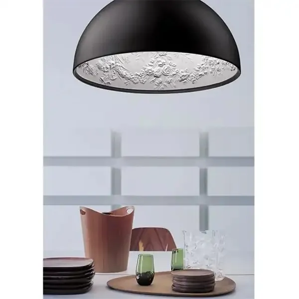 Skygarden 1 Lampa Wisząca Matowy Czarny