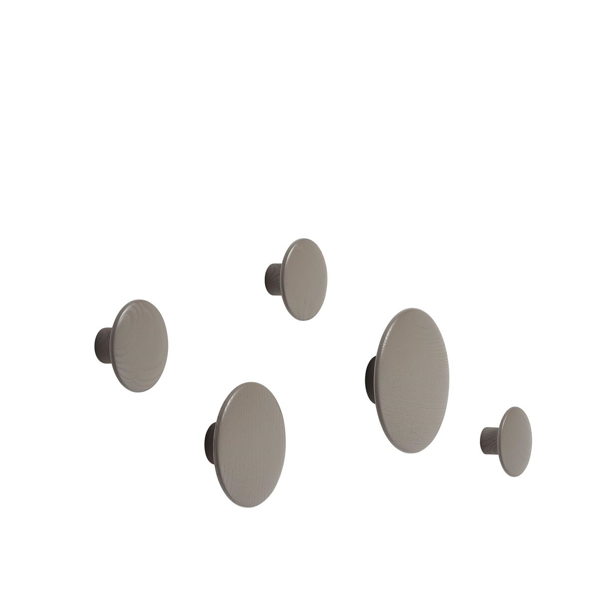 Dots Wood Ø13 Taupe