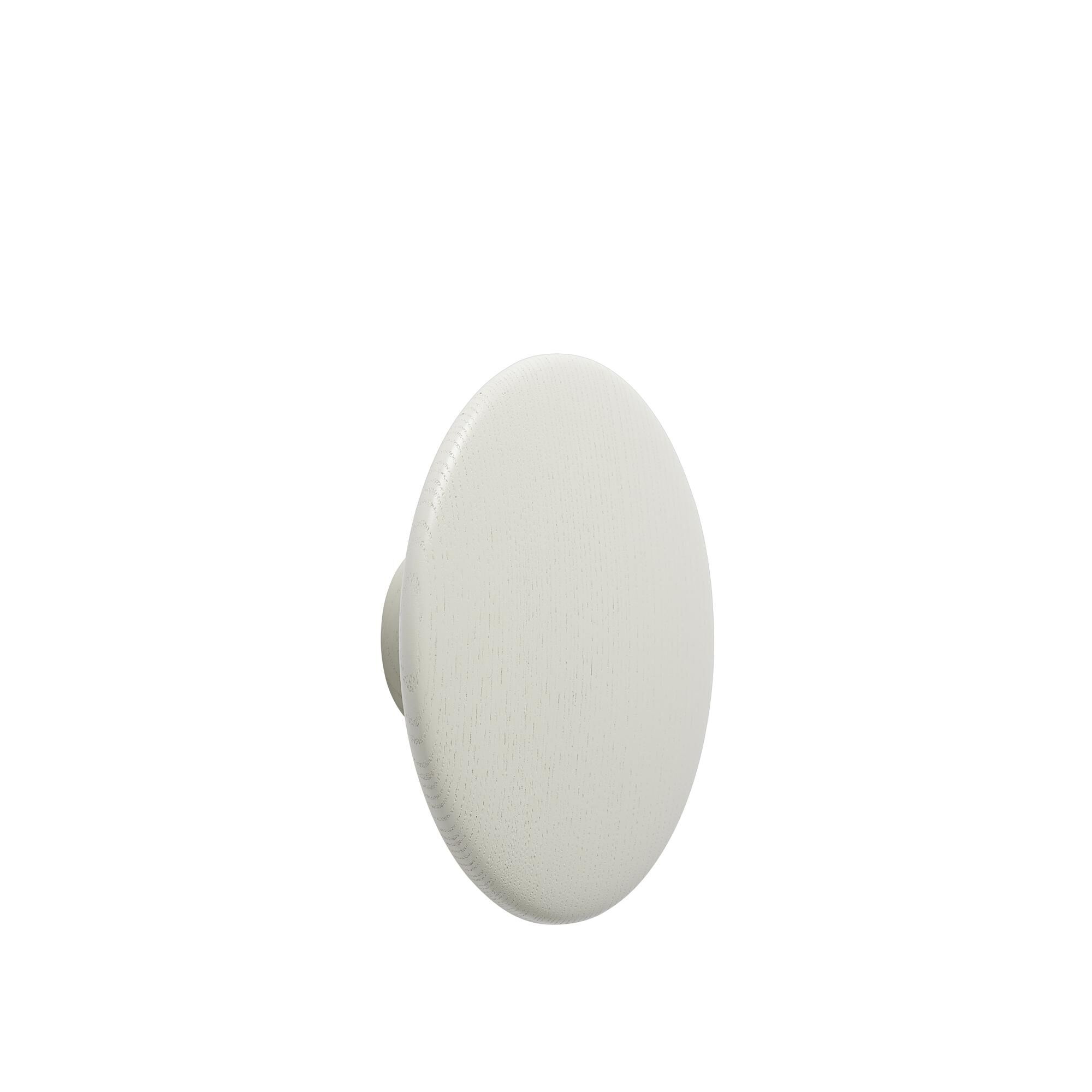 Dots Crochet Bois Ø17 Blanc Cassé