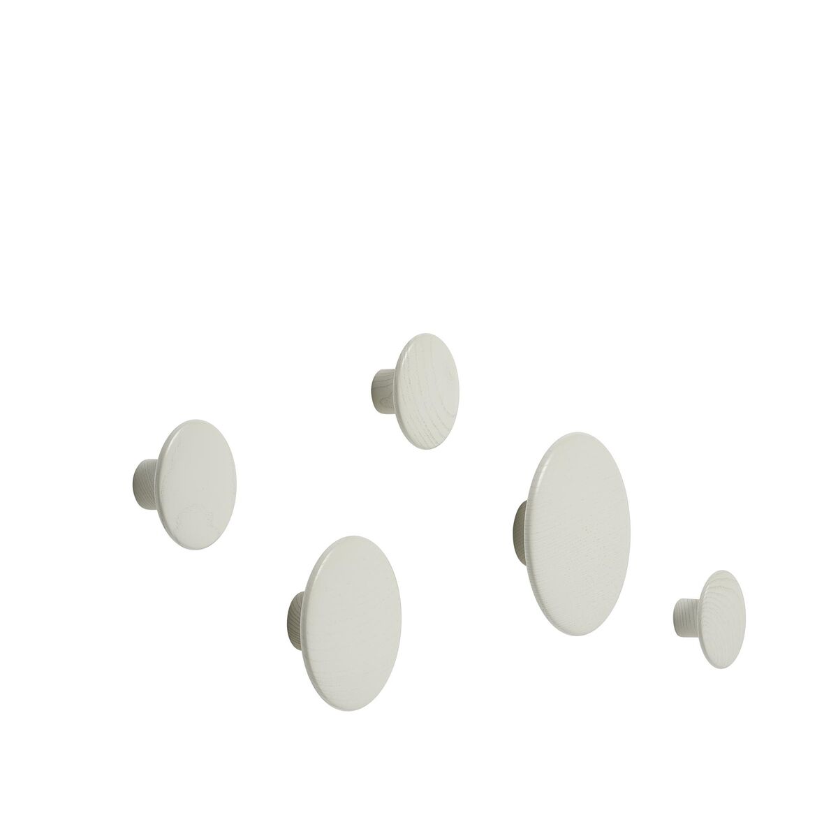 Dots Wood Ø65 Gebrochenes Weiß