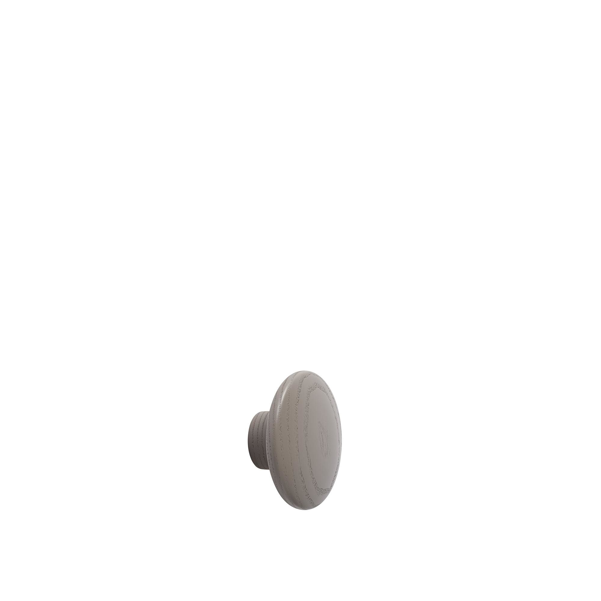 Dots Crochet Bois Ø6,5 Taupe