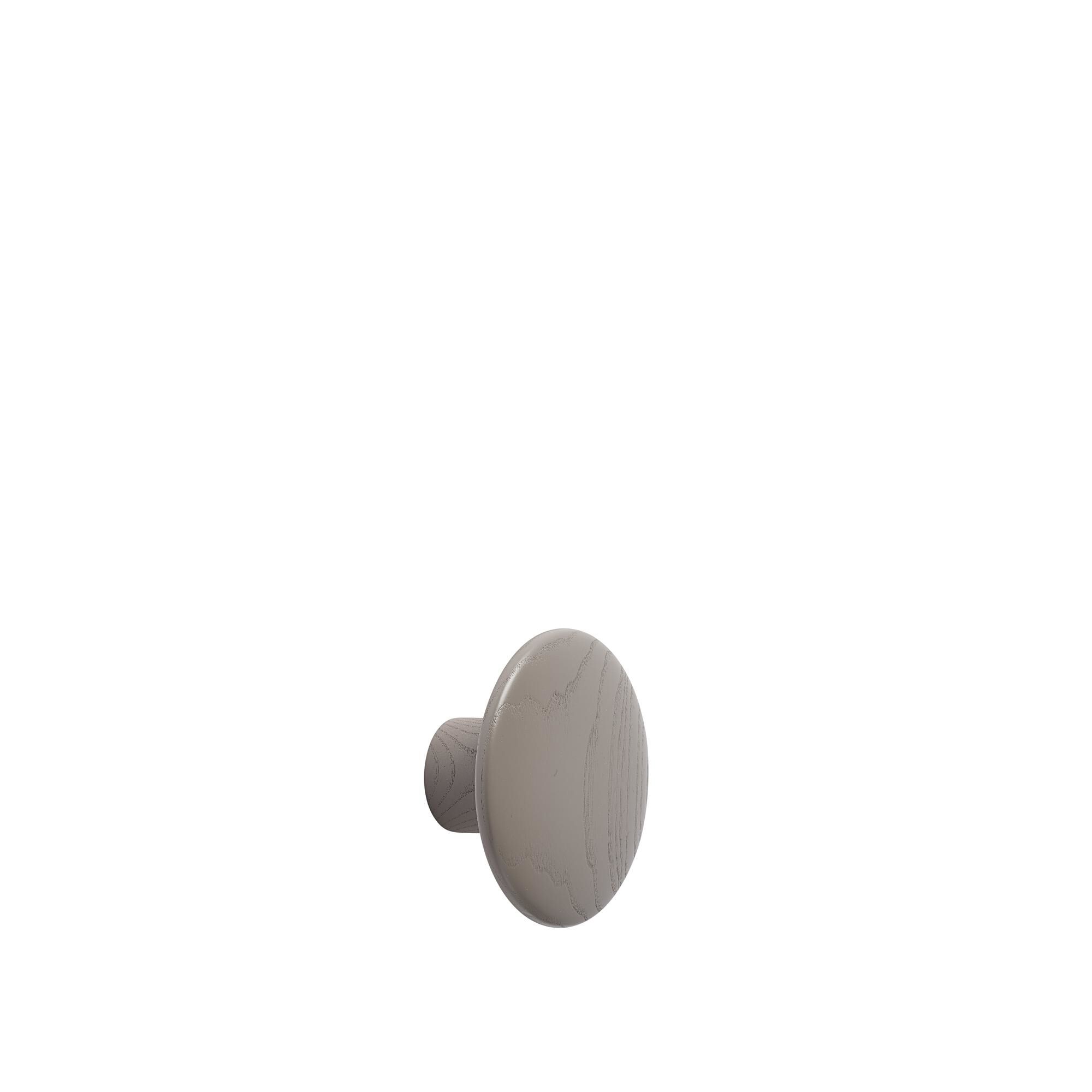 Dots Crochet Bois Ø9 Taupe
