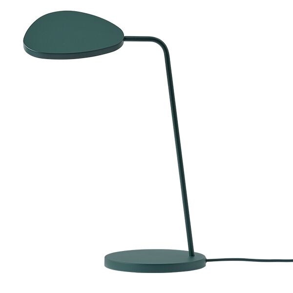 Leaf Bordslampa M&ouml;rkgr&ouml;n