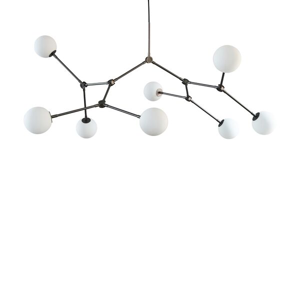 Drop Bulb Lampadario Grigio