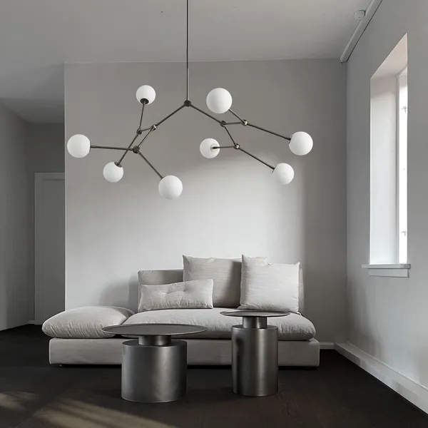 Drop Bulb Hanglamp Grijs