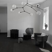 Drop Bulb Hanglamp Grijs