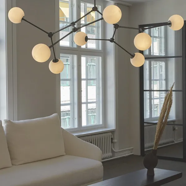 Drop Bulb Hanglamp Grijs