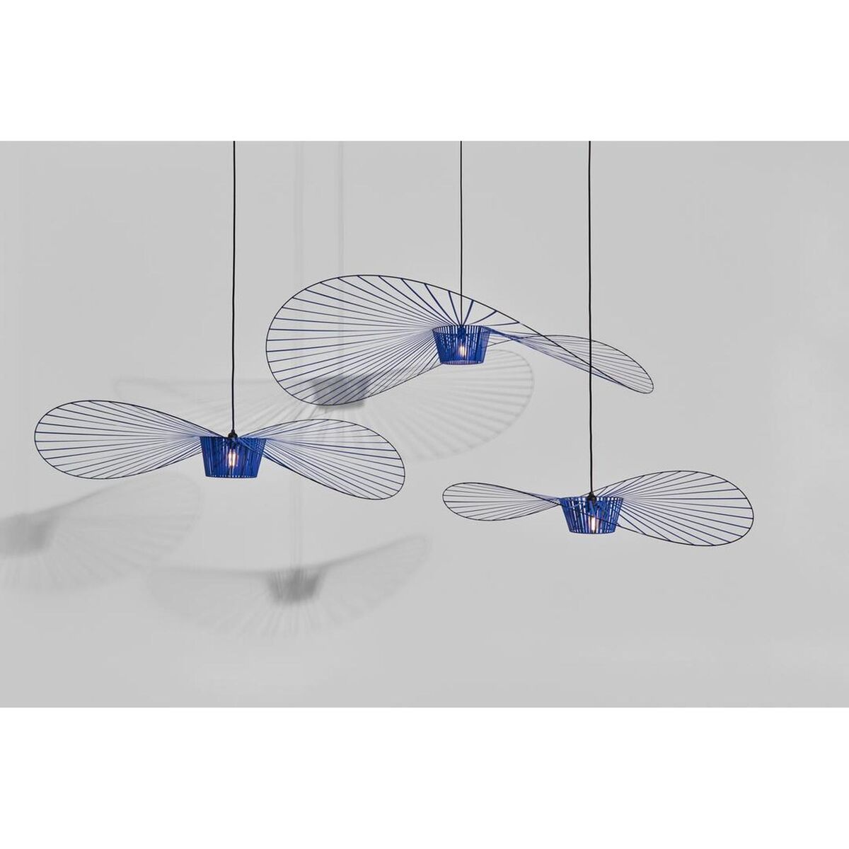 VERTIGO Groot Hanglamp kobalt