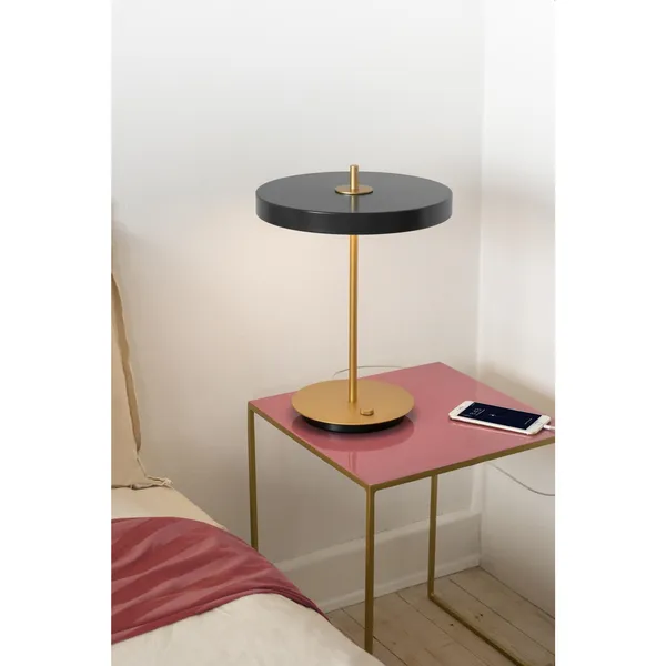 Asteria Table Lamp Gray