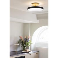 Asteria Up Ceiling Light Gray