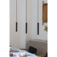 Chimes Pendelleuchte Schwarz Eiche
