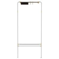 Lean On Me Clothes Rack White