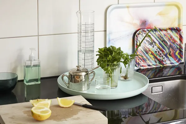 Trays Tray Set with 3 Green