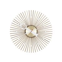 Popsicle Wall Clock Walnut