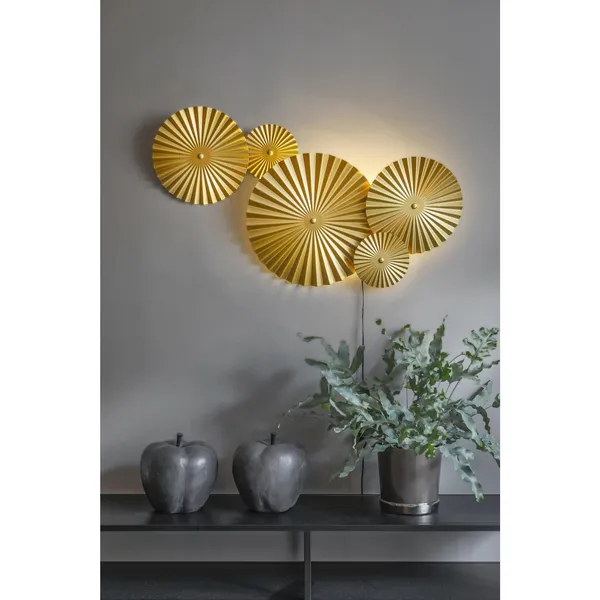 Omega Wall Lamp Gold