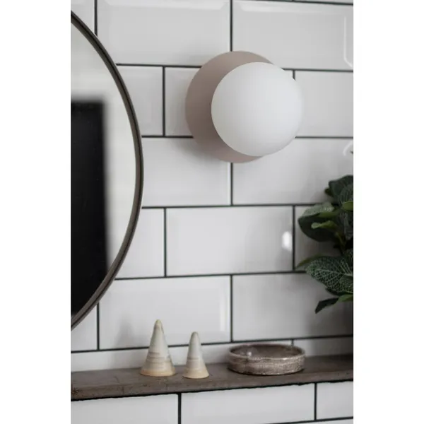 Art Deco Wall Lamp/ Ceiling Light Brushed Brass