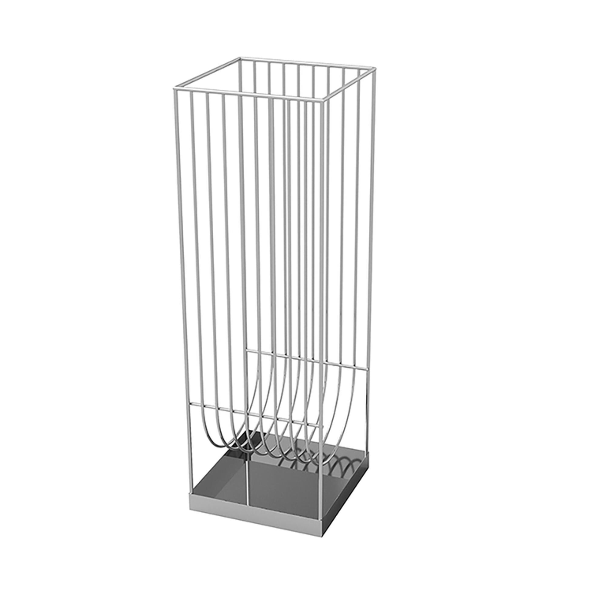CURVA Paraplystativ Sølv