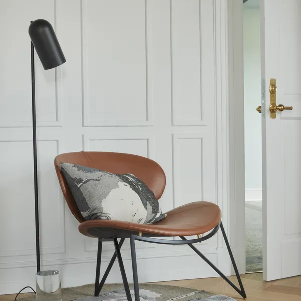 LUCEO Gulvlampe Sort