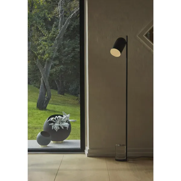 LUCEO Gulvlampe Sort