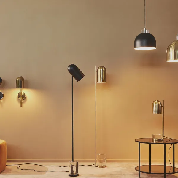 LUCEO Gulvlampe Sort