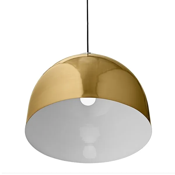 LUCEO Round Pendant Gold Large