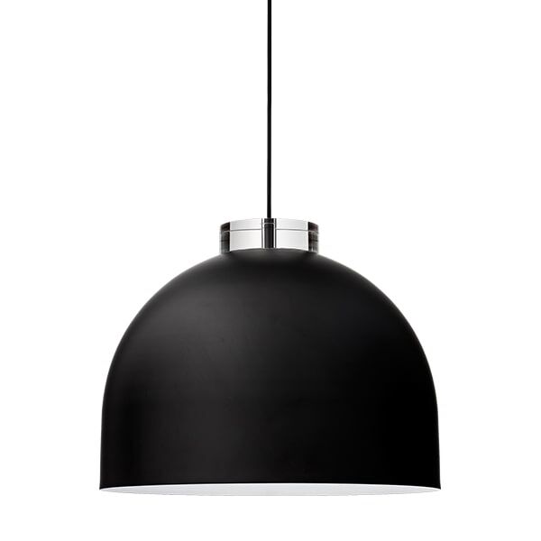 LUCEO Rund Taklampa Svart Stor
