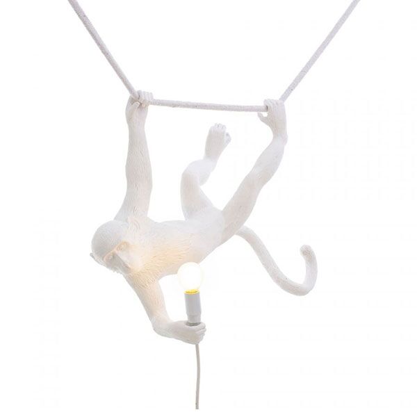 Monkey H&auml;nglampa Taklampa Vit