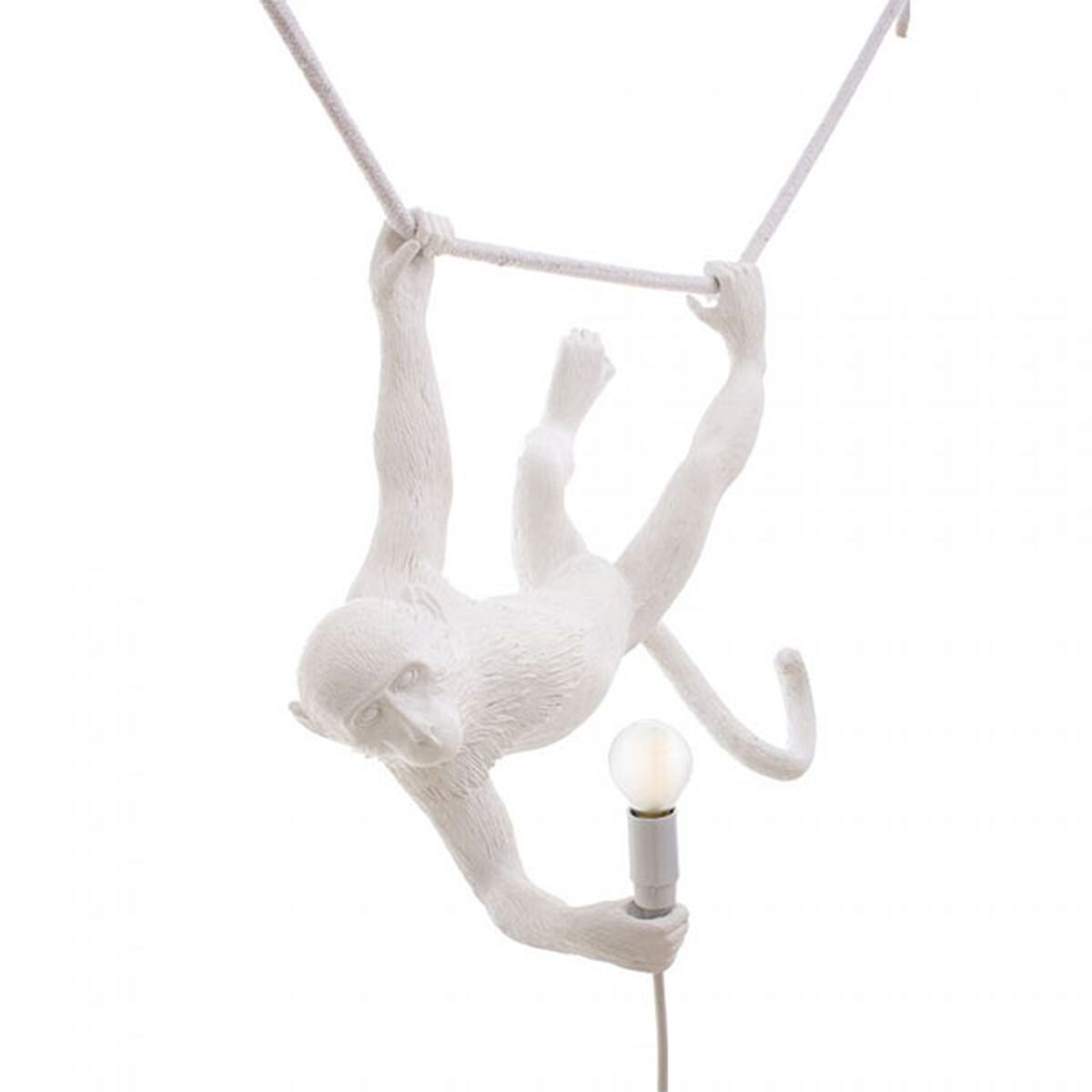 Money Suspension Singe Blanc