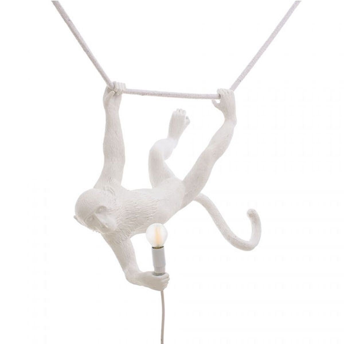 Money Suspension Singe Blanc