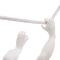 Money Suspension Singe Blanc