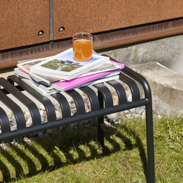 Palissade Bench Hot-dip Galvanized Steel
