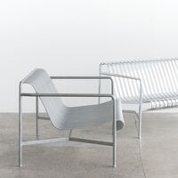 Palissade Dining Bench Sky Gray