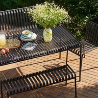 Palissade Dining Bench Sky Gray