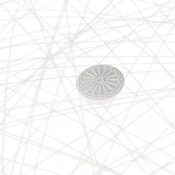 Random Light II Pendant Medium White