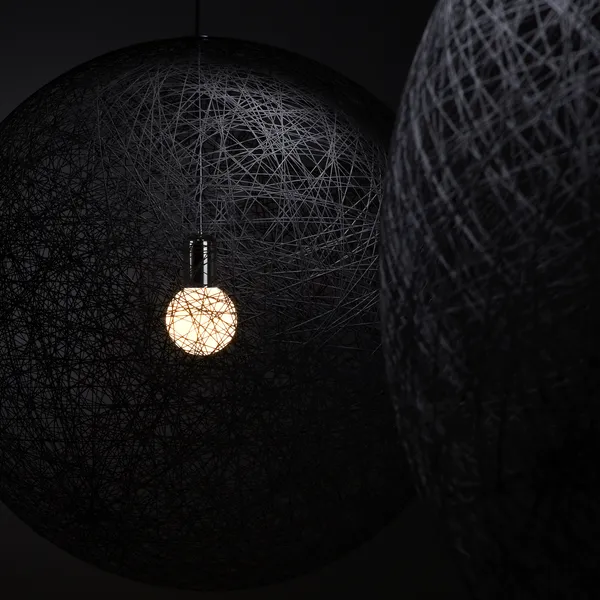 Random Light II Pendant Medium Black