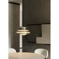 Hive Pendant Polished Aluminum