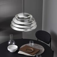 Hive Pendant Polished Aluminum