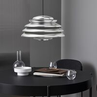 Hive Pendant Polished Aluminum
